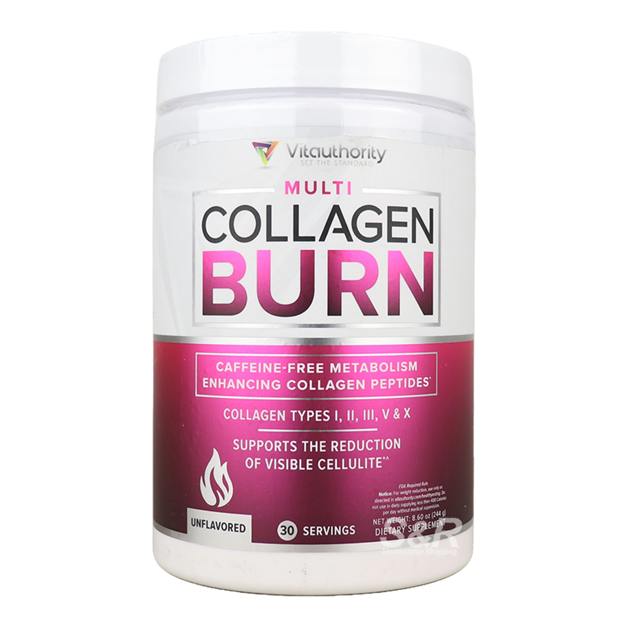Vitauthority Multi Collagen Burn 244g Vitauthority Multi Collagen Burn 244g